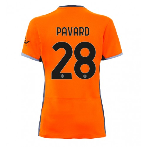 Maillot de foot Inter Milan Benjamin Pavard #28 Troisième Femmes 2023-24 Manches Courte